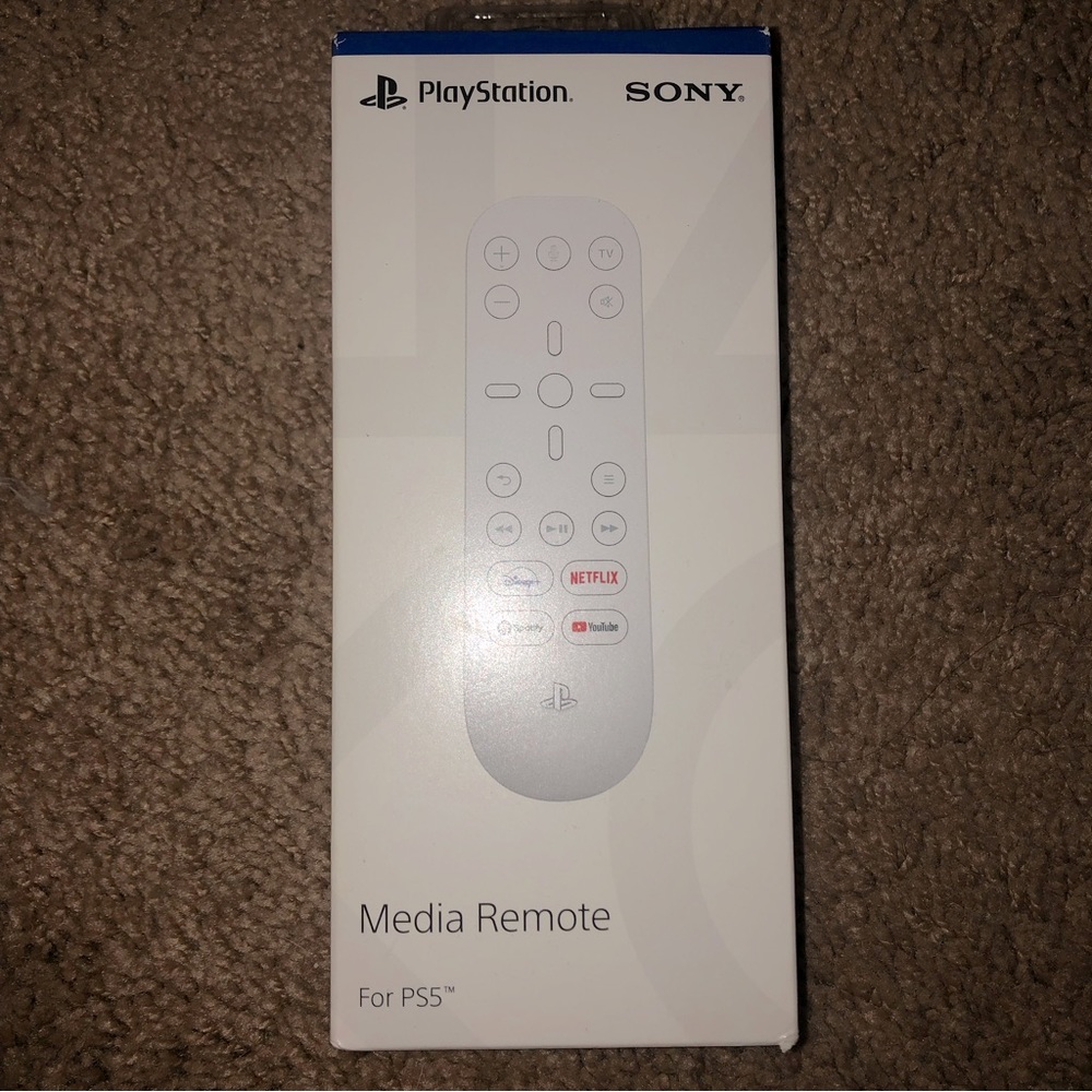 PS5 media remote